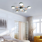 LED Ring Ceiling Light – Integrated LED – Modern – Iron & Acrylic