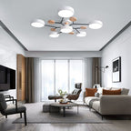 LED Ring Ceiling Light – Integrated LED – Modern – Iron & Acrylic