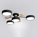 LED Ring Ceiling Light – Integrated LED – Modern – Iron & Acrylic