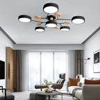LED Ring Ceiling Light – Integrated LED – Modern – Iron & Acrylic