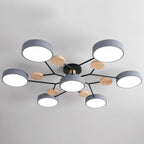 LED Ring Ceiling Light – Integrated LED – Modern – Iron & Acrylic