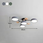 LED Ring Ceiling Light – Integrated LED – Modern – Iron & Acrylic