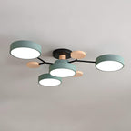 LED Ring Ceiling Light – Integrated LED – Modern – Iron & Acrylic