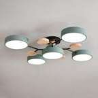 LED Ring Ceiling Light – Integrated LED – Modern – Iron & Acrylic