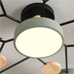 LED Ring Ceiling Light – Integrated LED – Modern – Iron & Acrylic