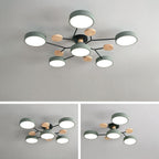 LED Ring Ceiling Light – Integrated LED – Modern – Iron & Acrylic