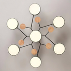 LED Ring Ceiling Light – Integrated LED – Modern – Iron & Acrylic