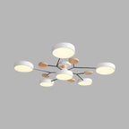 LED Ring Ceiling Light – Integrated LED – Modern – Iron & Acrylic