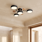LED Ring Ceiling Light – Integrated LED – Modern – Iron & Acrylic