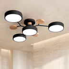 LED Ring Ceiling Light – Integrated LED – Modern – Iron & Acrylic