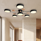 LED Ring Ceiling Light – Integrated LED – Modern – Iron & Acrylic