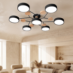 LED Ring Ceiling Light – Integrated LED – Modern – Iron & Acrylic