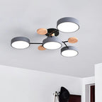LED Ring Ceiling Light – Integrated LED – Modern – Iron & Acrylic