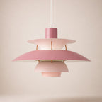 Layered Metal Pendant Light – Modern – Metal – 22 Colours – 30/50cm