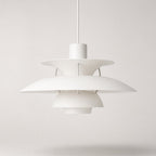 Layered Metal Pendant Light – Modern – Metal – 22 Colours – 30/50cm