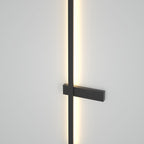 Linear Outdoor Wall Light – LED – Minimalist – Metal – Black