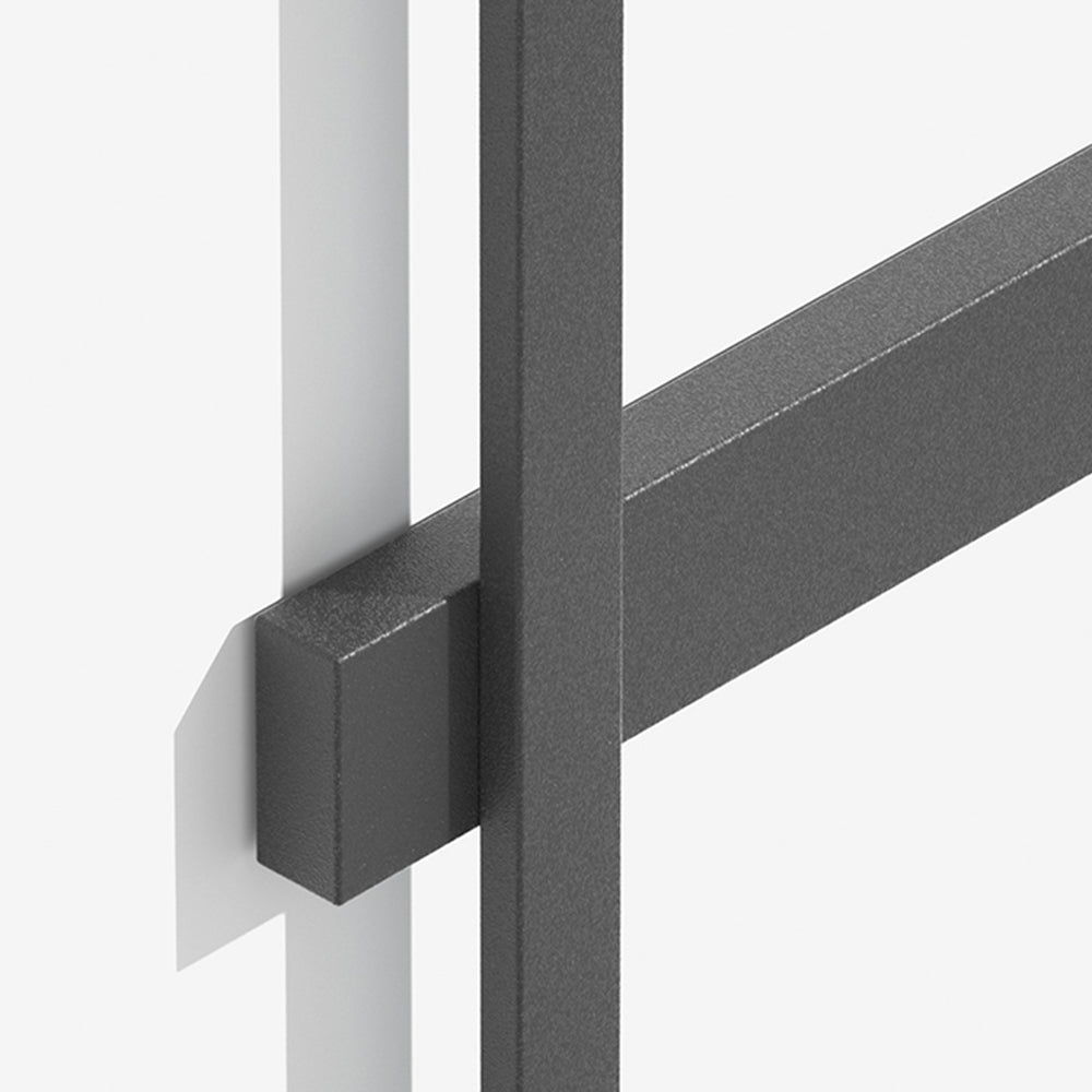 Linear Outdoor Wall Light – LED – Minimalist – Metal – Black