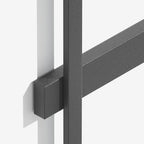 Linear Outdoor Wall Light – LED – Minimalist – Metal – Black
