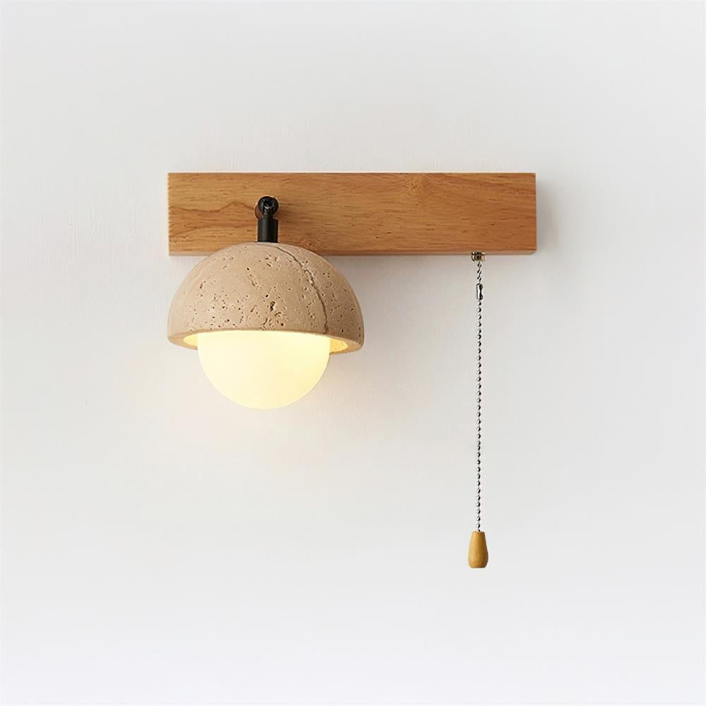 Linear Travertine Wall Light – G4 – Minimalist