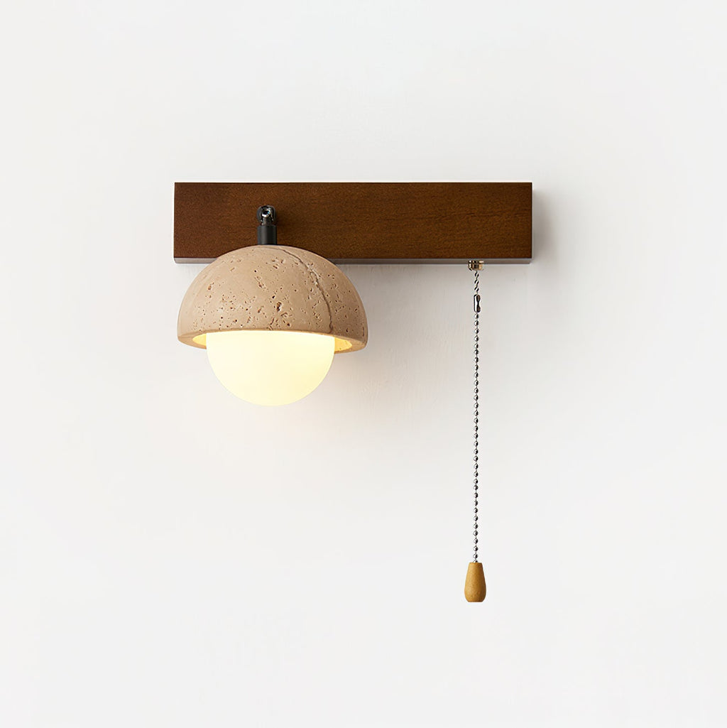 Linear Travertine Wall Light – G4 – Minimalist