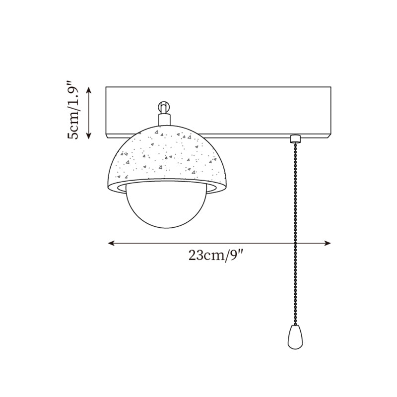 Linear Travertine Wall Light – G4 – Minimalist