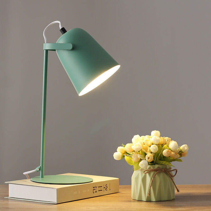 Metal Desk Lamp – LED Bulb Included – Scandinavian Minimalist – Metal