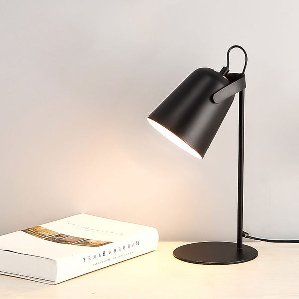Metal Desk Lamp – LED Bulb Included – Scandinavian Minimalist – Metal