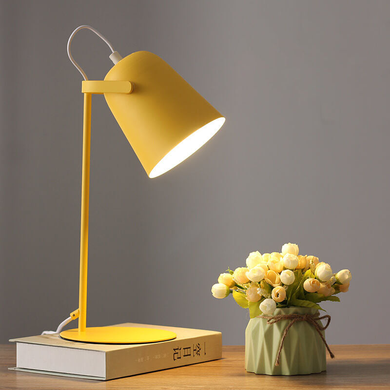 Metal Desk Lamp – LED Bulb Included – Scandinavian Minimalist – Metal