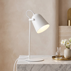 Metal Desk Lamp – LED Bulb Included – Scandinavian Minimalist – Metal