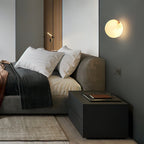 Mini Alabaster Wall Light – G9 – Minimalist – Alabaster & Metal