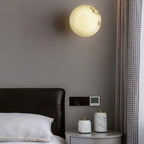 Mini Alabaster Wall Light – G9 – Minimalist – Alabaster & Metal