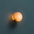 Mini Alabaster Wall Light – G9 – Minimalist – Alabaster & Metal