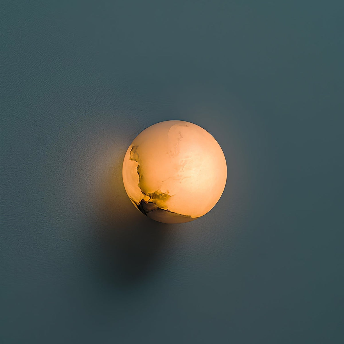 Mini Alabaster Wall Light – G9 – Minimalist – Alabaster & Metal