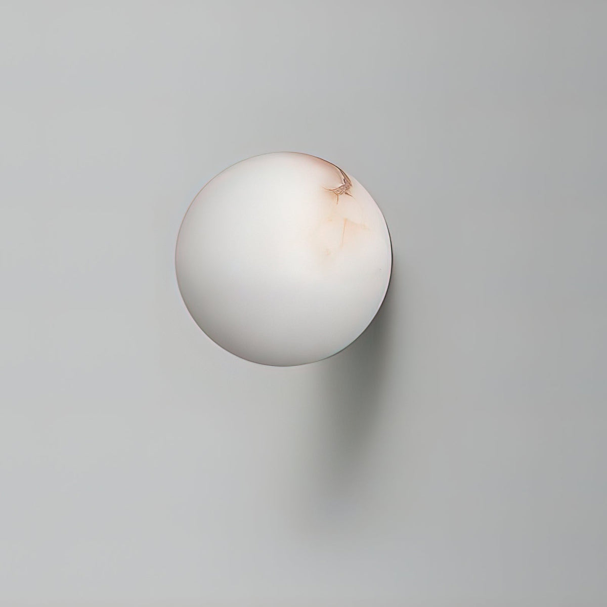 Mini Alabaster Wall Light – G9 – Minimalist – Alabaster & Metal
