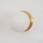 Mini Alabaster Wall Light – G9 – Minimalist – Alabaster & Metal