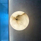Mini Alabaster Wall Light – G9 – Minimalist – Alabaster & Metal