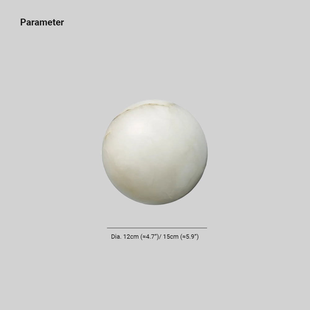 Mini Alabaster Wall Light – G9 – Minimalist – Alabaster & Metal