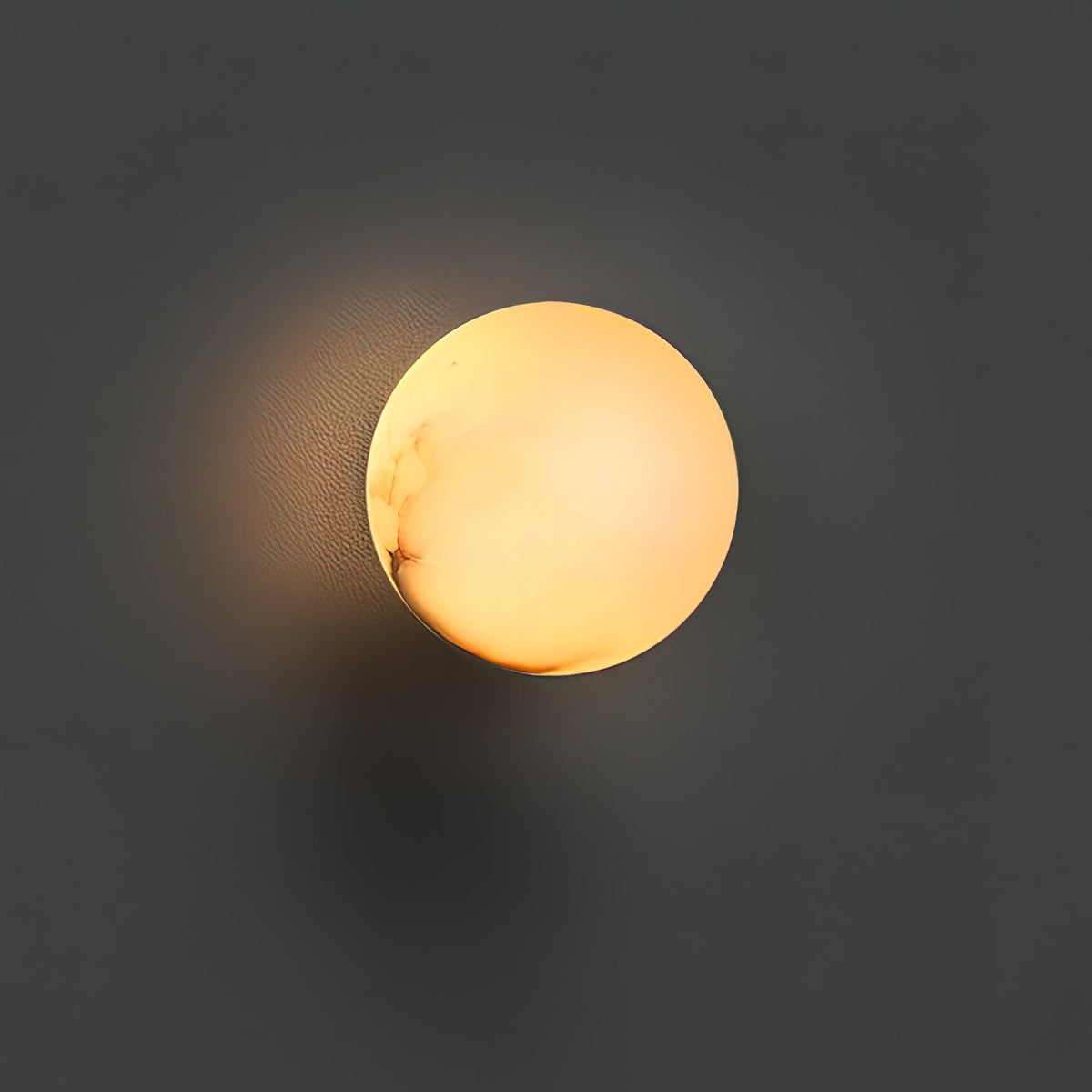 Mini Alabaster Wall Light – G9 – Minimalist – Alabaster & Metal