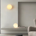 Mini Alabaster Wall Light – G9 – Minimalist – Alabaster & Metal