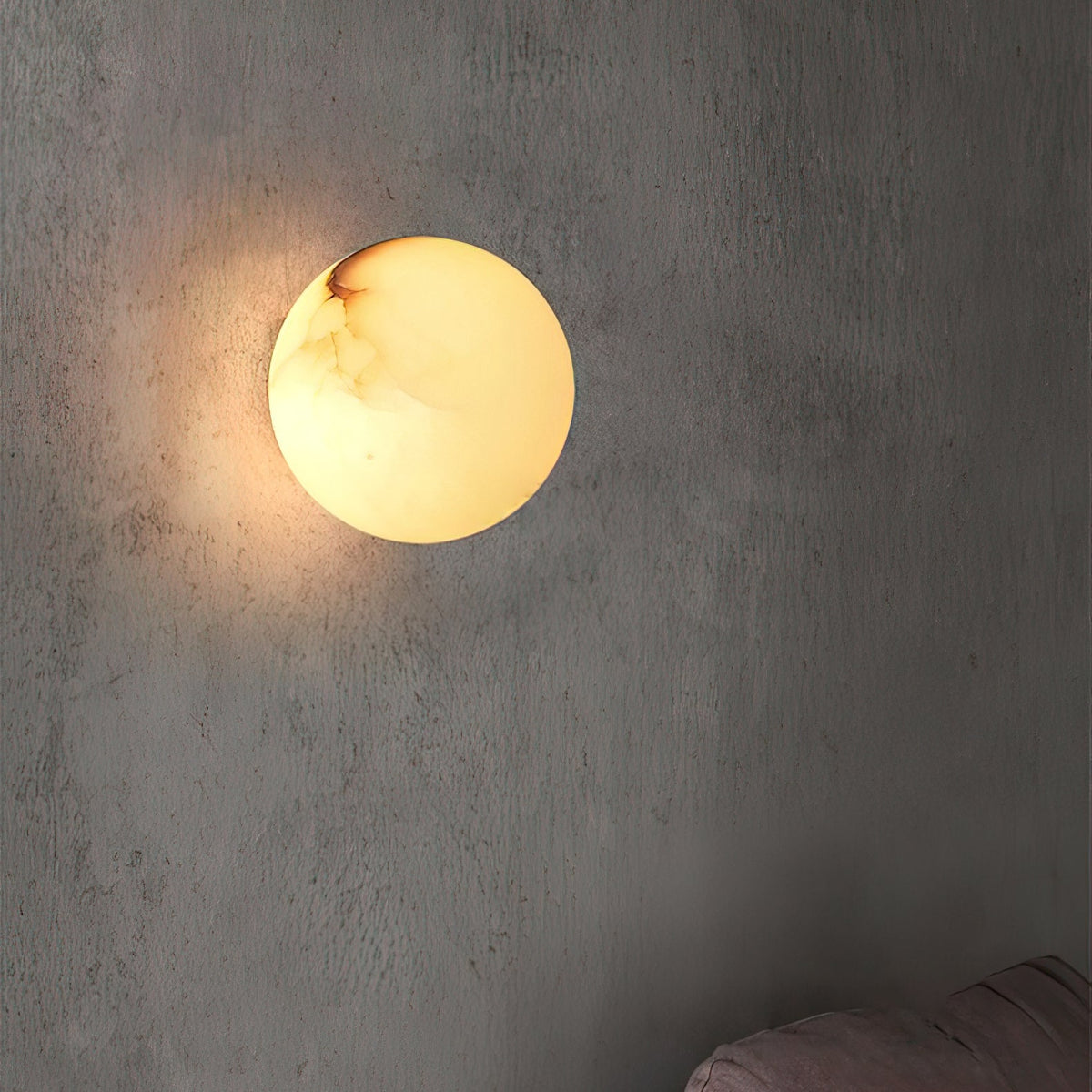 Mini Alabaster Wall Light – G9 – Minimalist – Alabaster & Metal