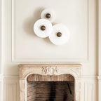 Multi Disc Alabaster Style Wall Light – Integrated LED – Modern