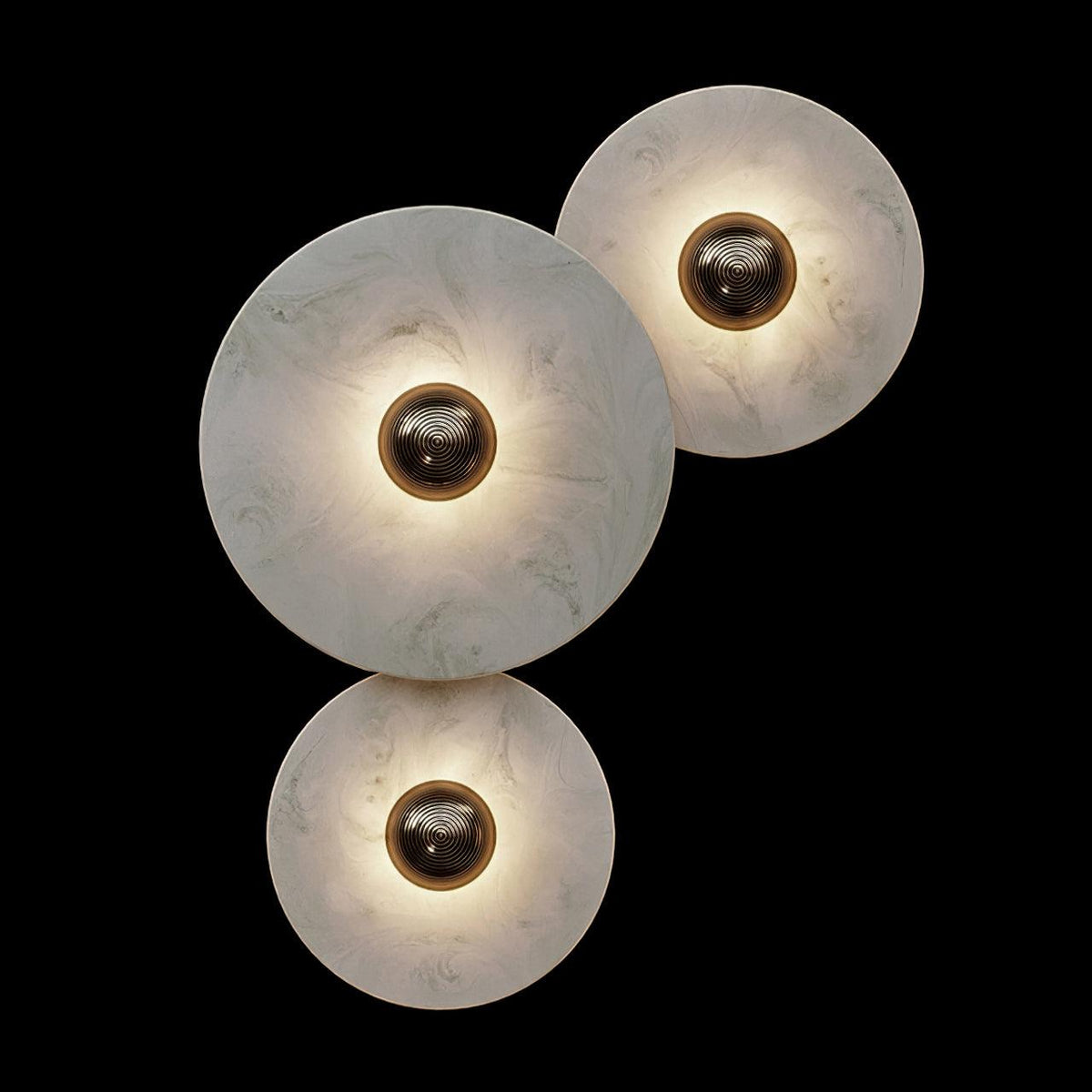 Multi Disc Alabaster Style Wall Light – Integrated LED – Modern