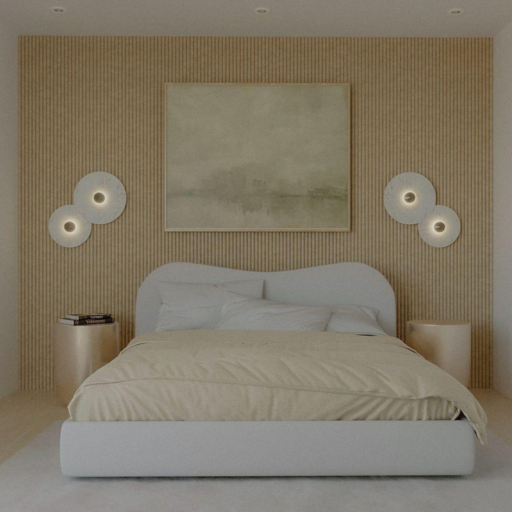 Multi Disc Alabaster Style Wall Light – Integrated LED – Modern