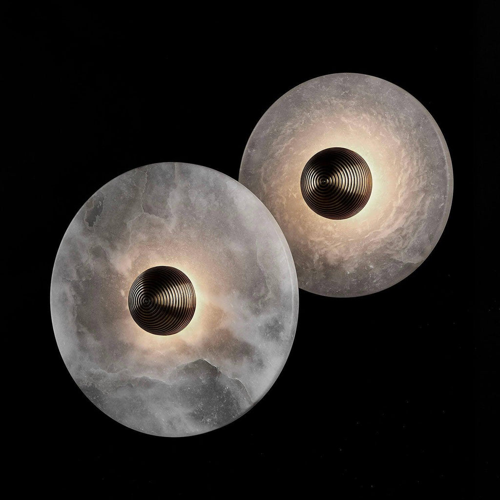 Multi Disc Alabaster Style Wall Light – Integrated LED – Modern