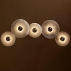 Multi Disc Alabaster Style Wall Light – Integrated LED – Modern