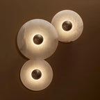 Multi Disc Alabaster Style Wall Light – Integrated LED – Modern