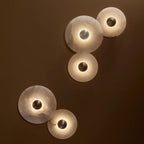 Multi Disc Alabaster Style Wall Light – Integrated LED – Modern