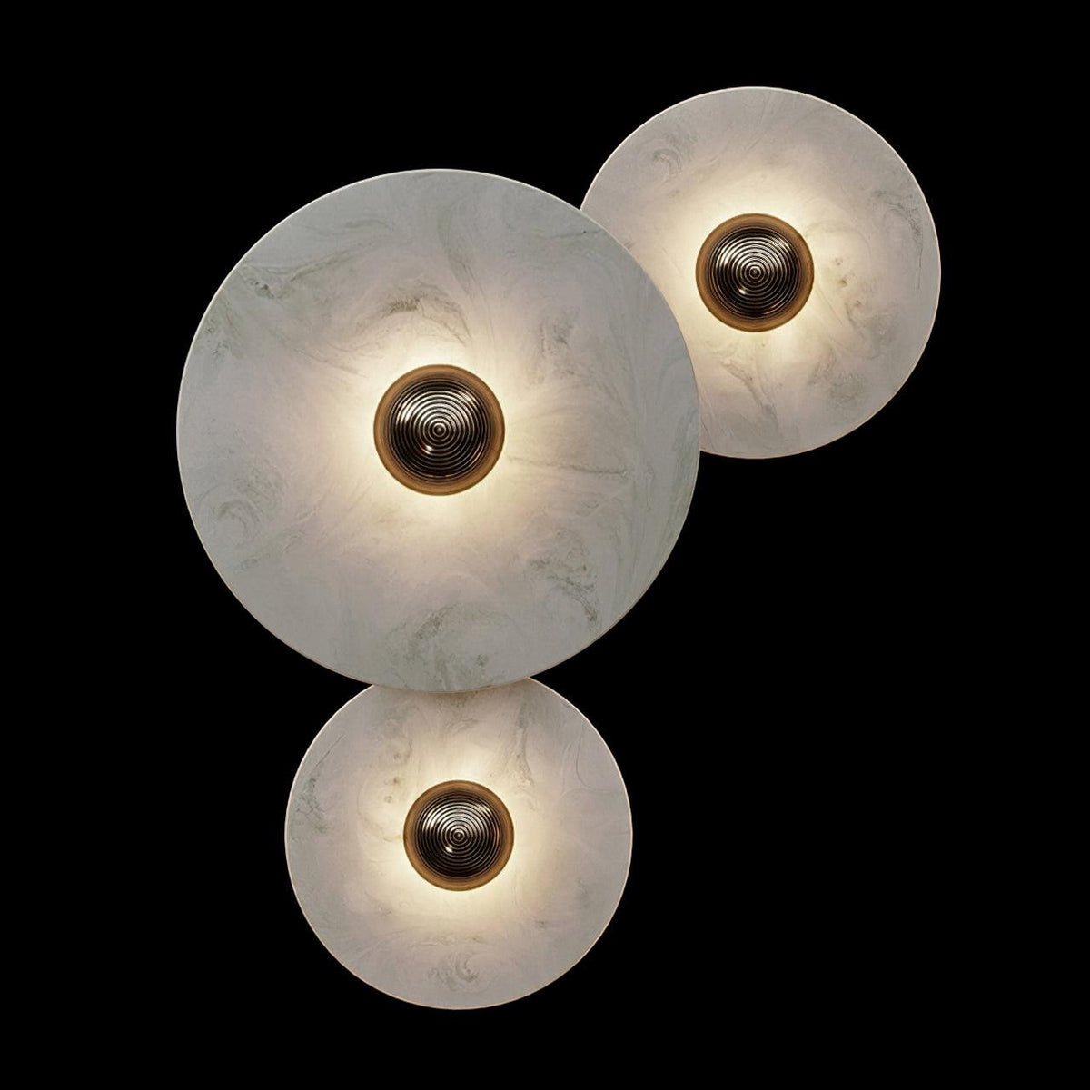 Multi Disc Alabaster Style Wall Light – Integrated LED – Modern
