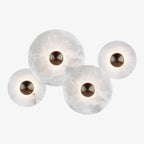 Multi Disc Alabaster Style Wall Light – Integrated LED – Modern