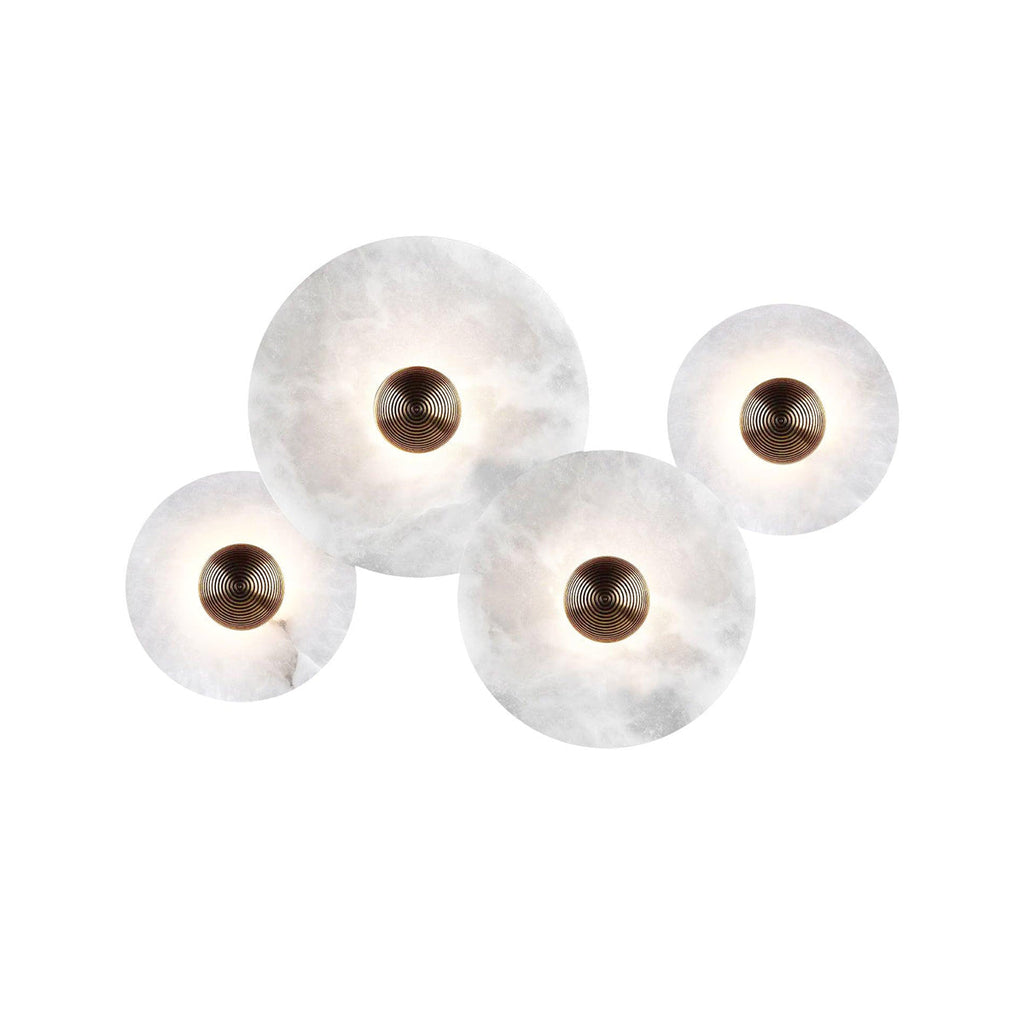 Multi Disc Alabaster Style Wall Light – Integrated LED – Modern